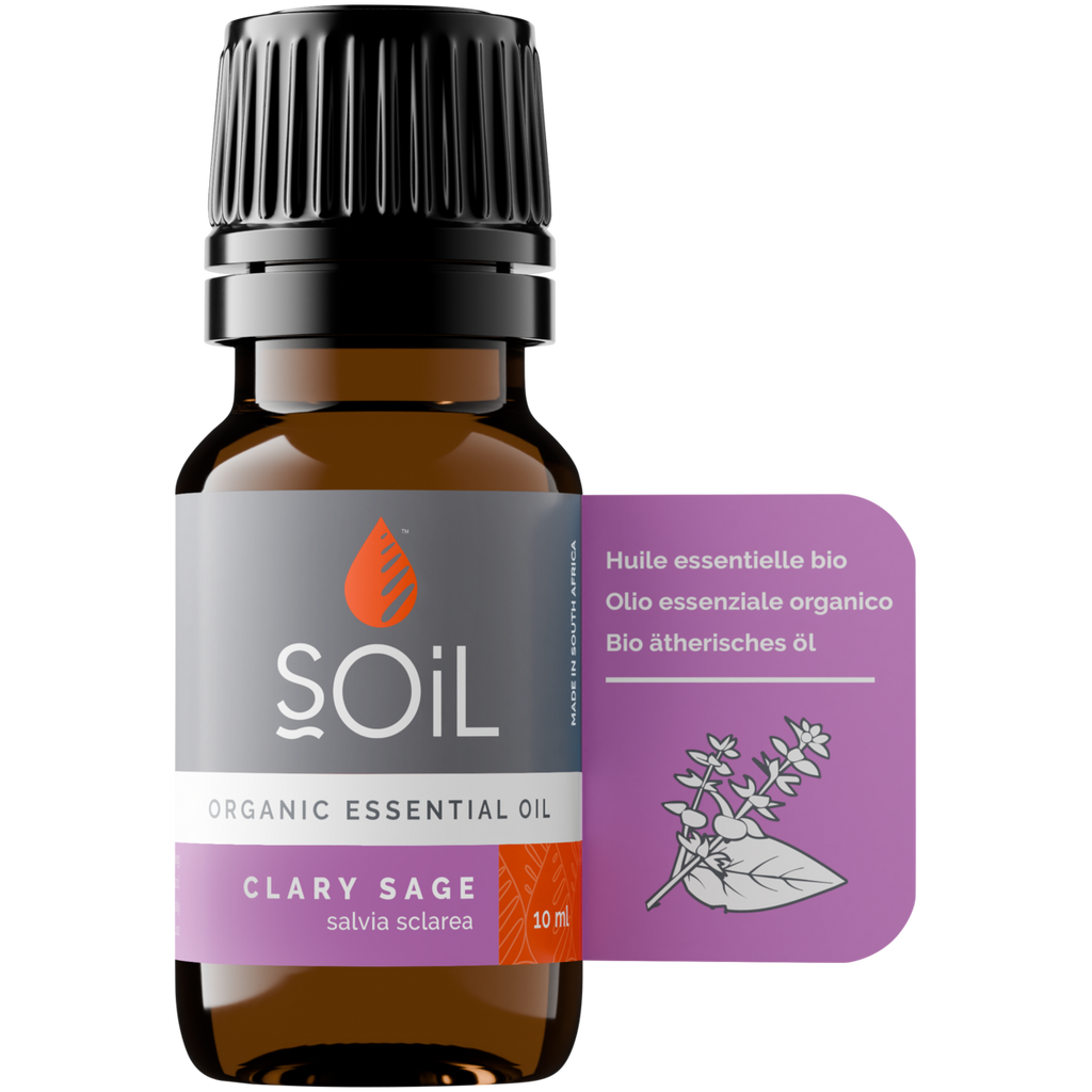 Organic Clary Sage Essential Oil (Salvia Sclarea ) 10ml