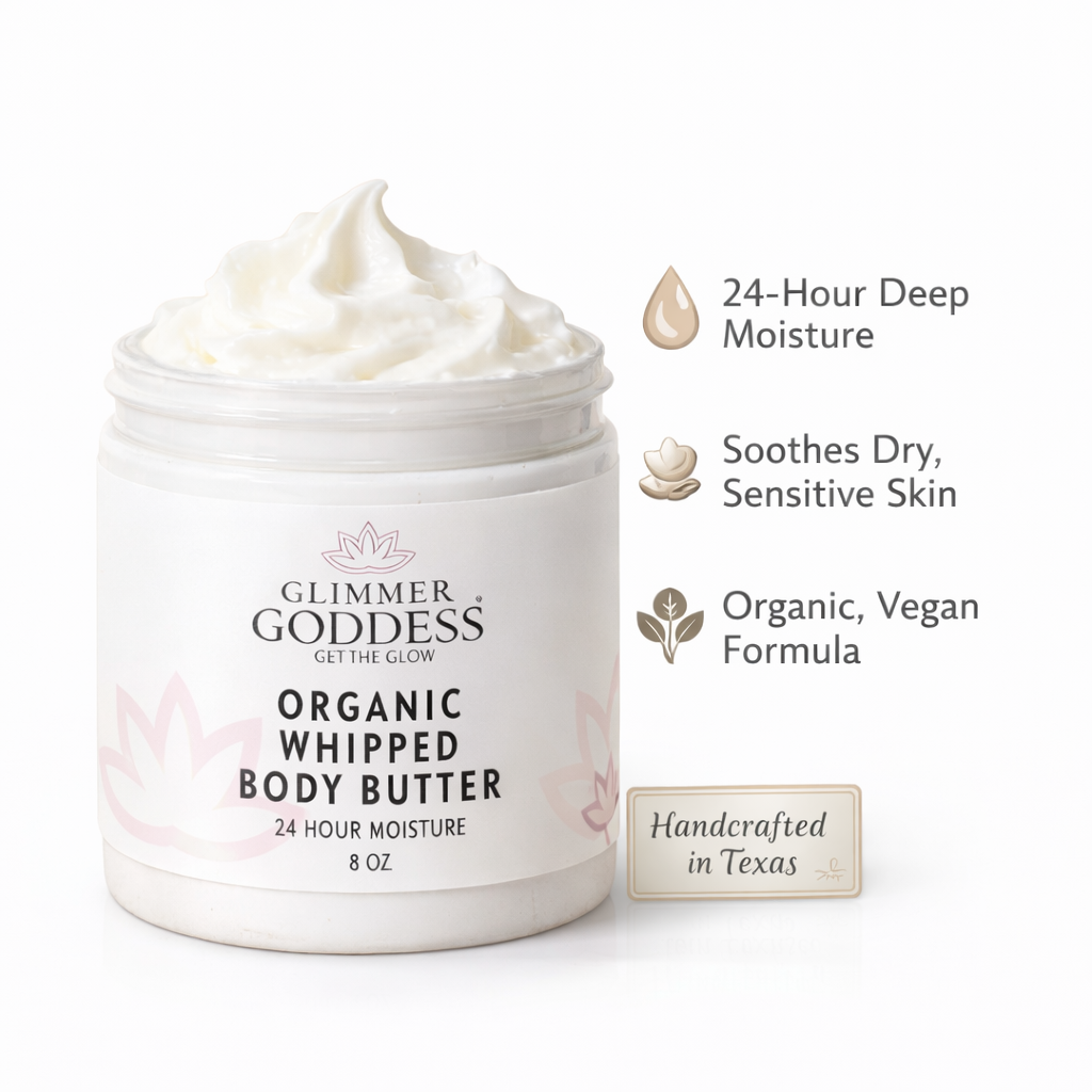 Organic Whipped Body Butter for Extremely Dry Skin