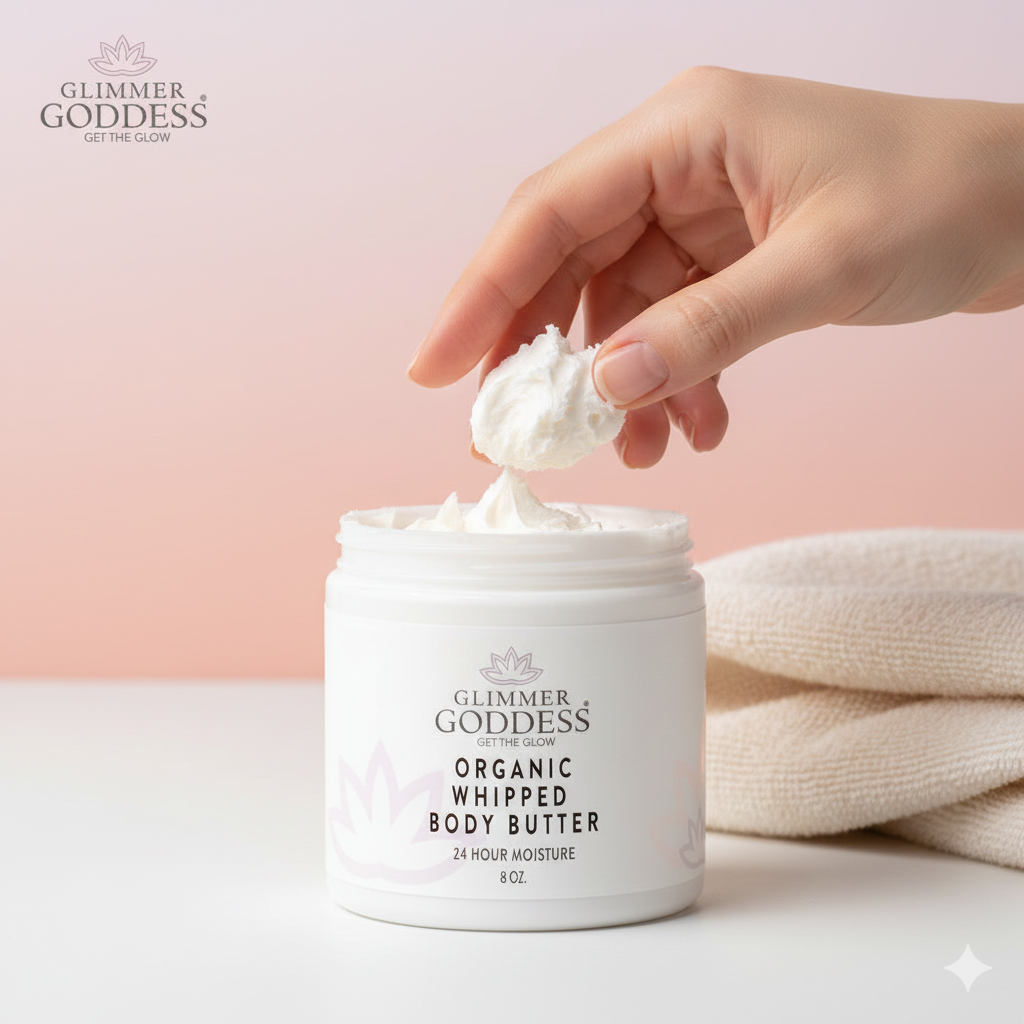 Organic Whipped Body Butter for Extremely Dry Skin