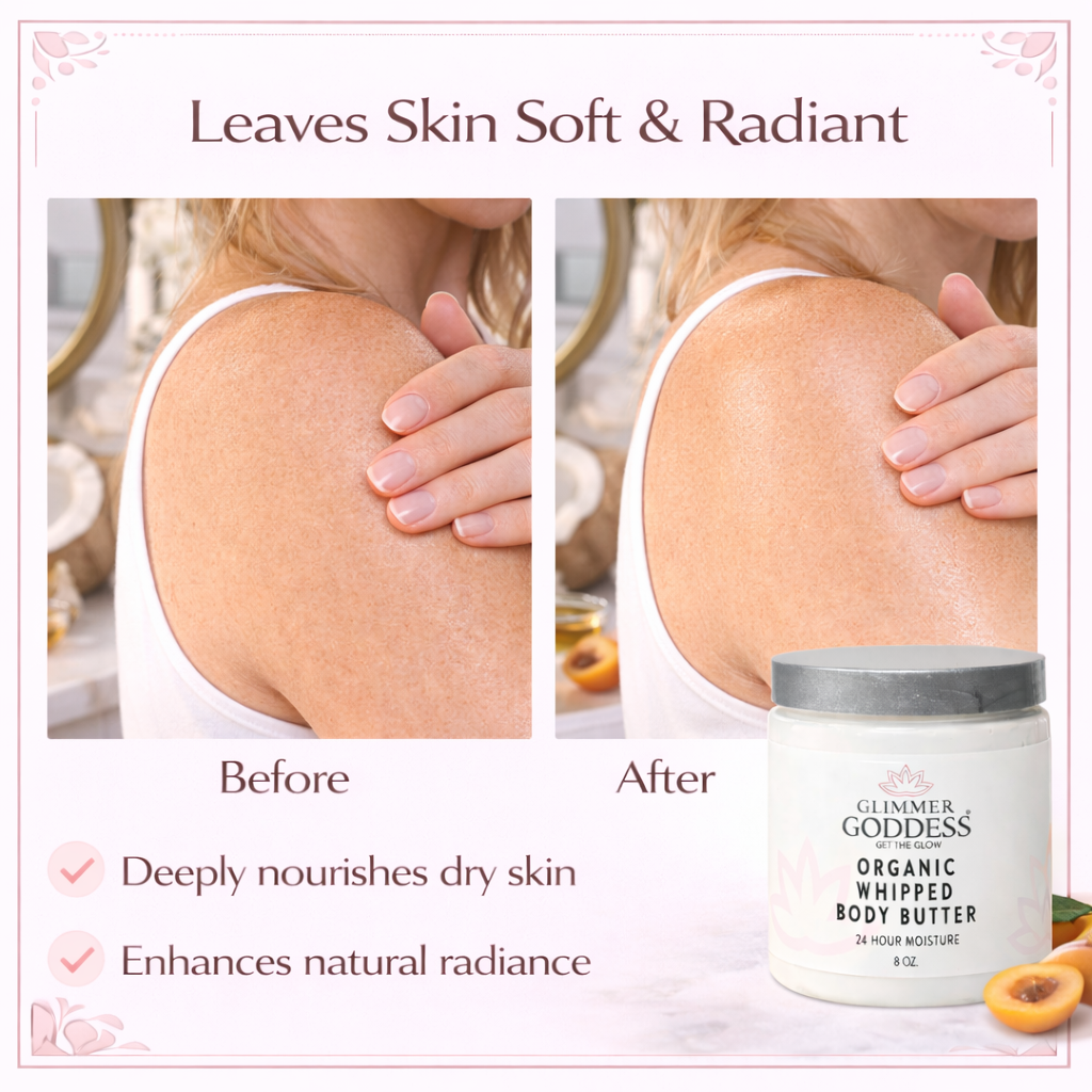 Organic Whipped Body Butter for Extremely Dry Skin